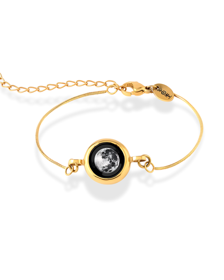 Moon Phase Bracelet - Gold