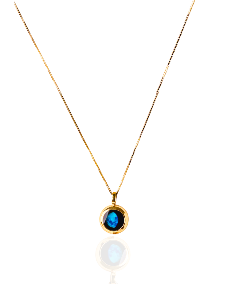 Moon Phase Necklace - Gold